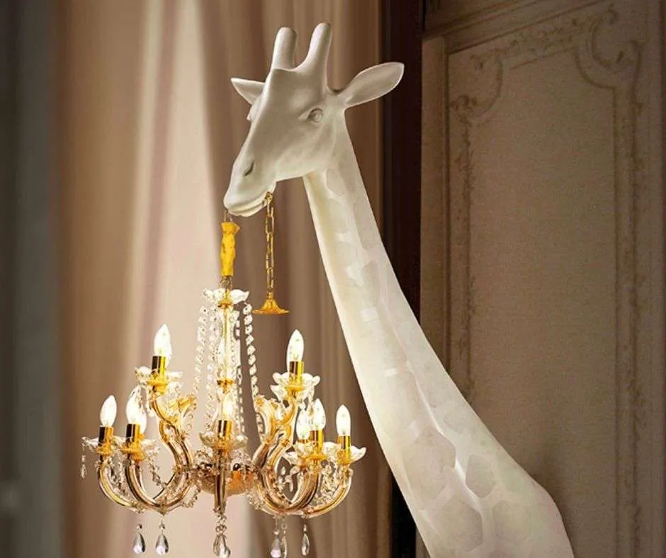 Giraffe in Love - Lampada a muro Qeeboo